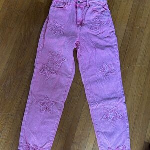 Pink Star jeans